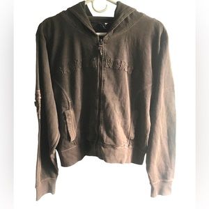 HOODIE FULL ZIP CARGO